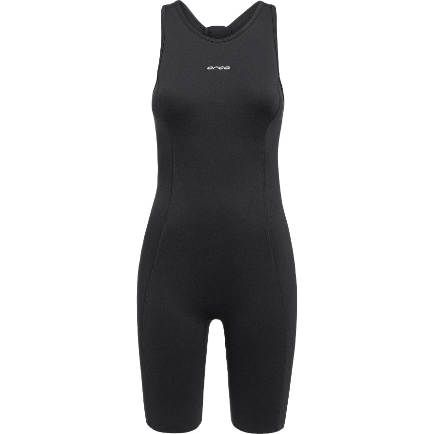 2026 Orca Womens Swimskin 1.5mm Open Water Swim Shorty Wetsuit NN6W - Black